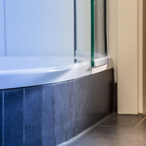 Glamü Duschdichtung für Runddusche für 5-8mm Glasdicke, 100cm