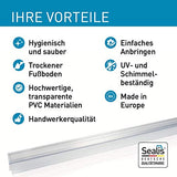 Sealis Duschdichtung für 5-8mm Glasdicke - Transparent